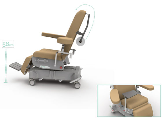 Elektromos dialízis szék - CT-923-R0 - Image 5