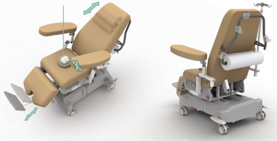 Elektromos dialízis szék - CT-923-R0 - Image 6